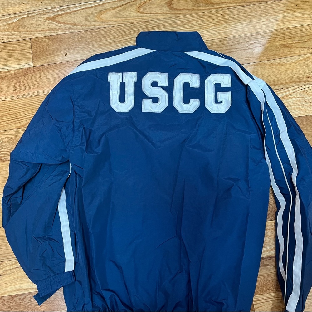 Men’s Coast Guard Zip-Up Windbreaker